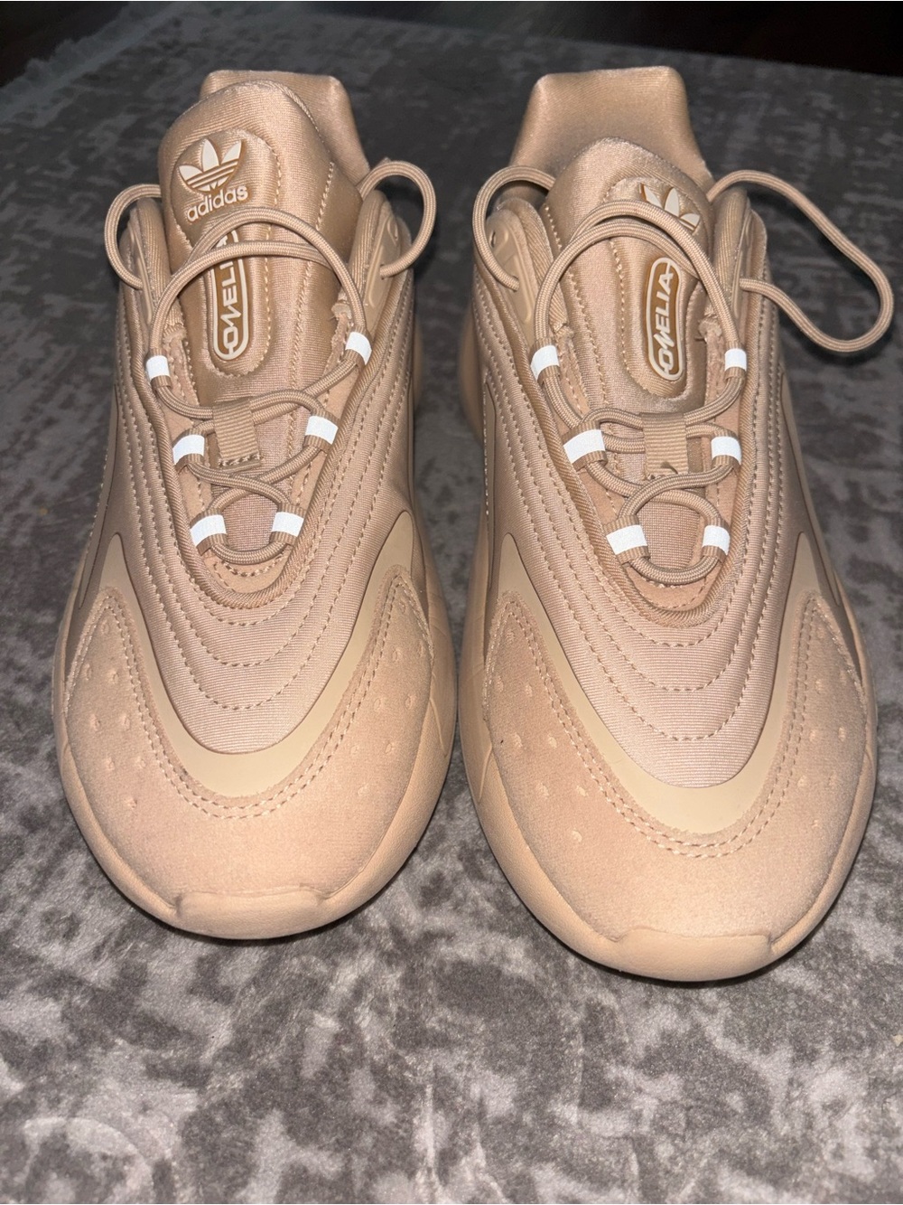 Adidas Ozelia Low-Top Sneakers in Tan